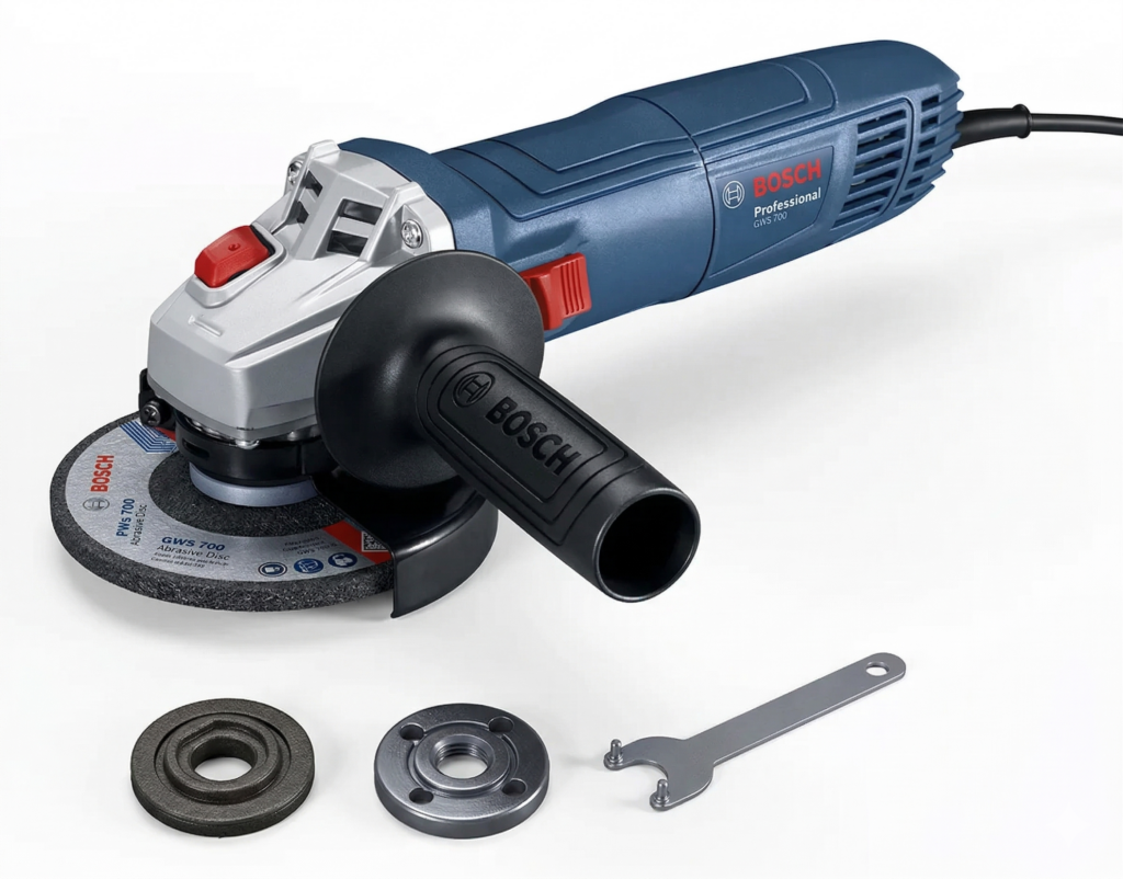 Esmerilhadeira angular Bosch Professional GWS 700 azul 710 W